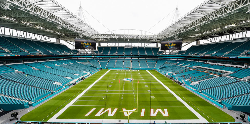 dolphins football field